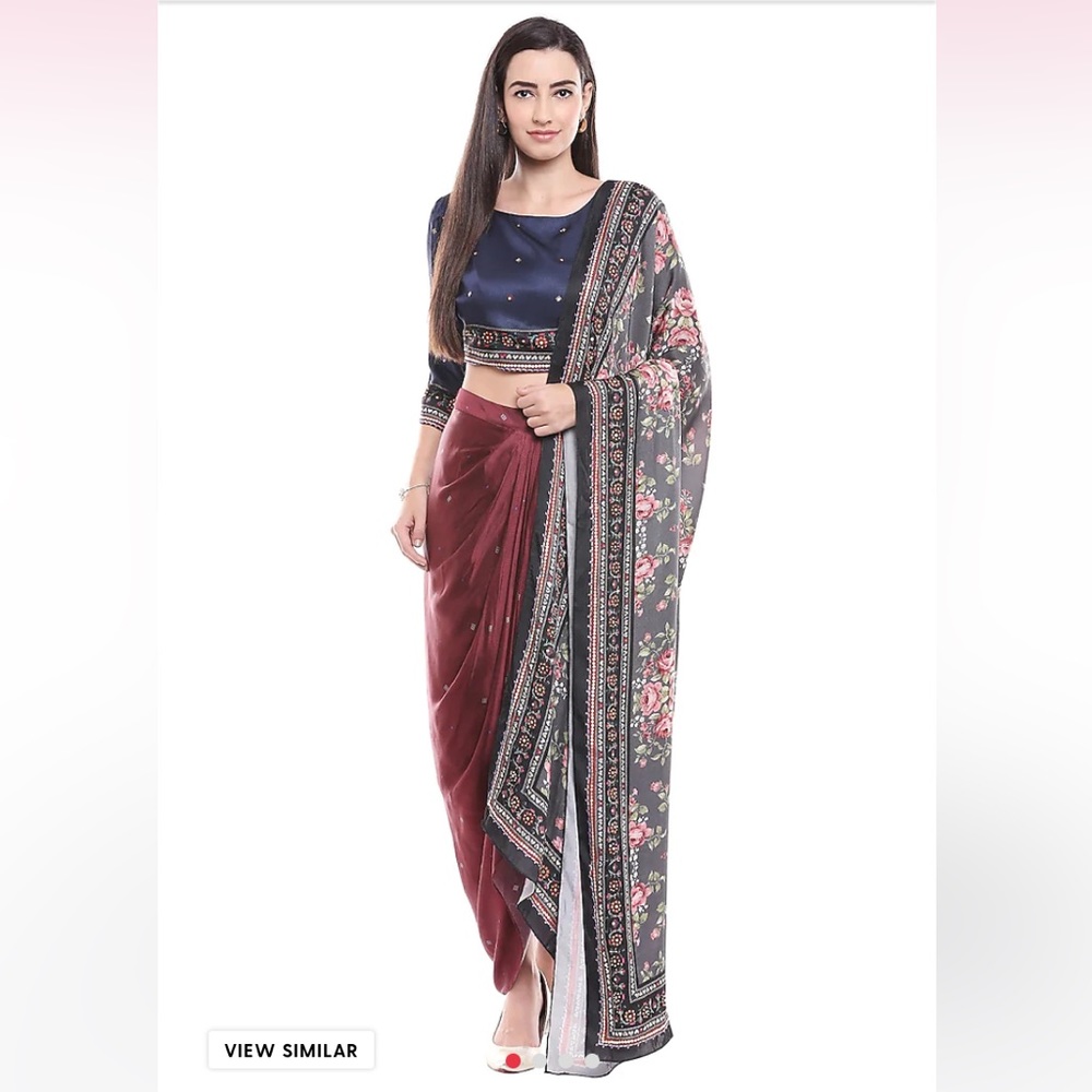 Soup by Sougat Paul - Embroidered Skirt Set for Indian Celebration. Never worn.